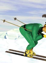 skiing